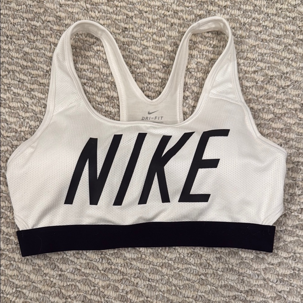 Nike Women's White Sports Bra